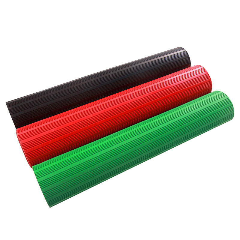 Fine and Wide Ribbed Rubber Flooring
